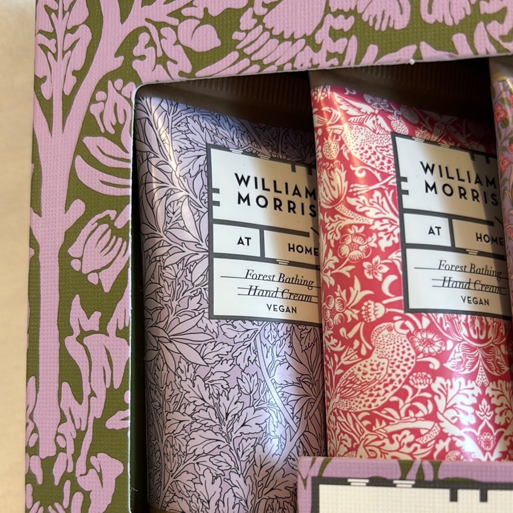 William Morris At Home Forest Bathing Hand Cream Set of 3 NWT 3x 1.0 oz - Picture 3 of 16